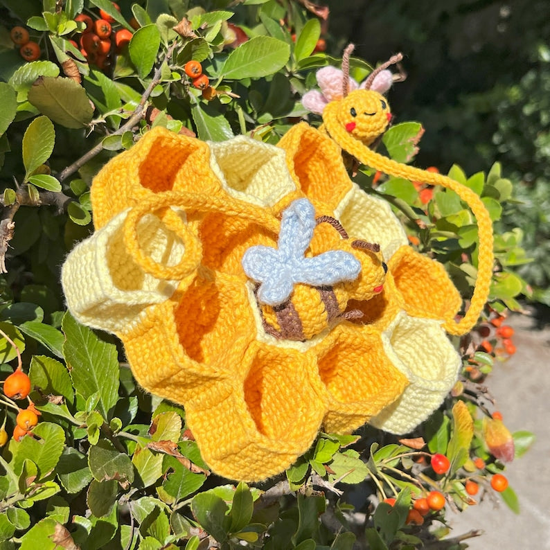 BEE POP Memory Game - Crochet Pattern