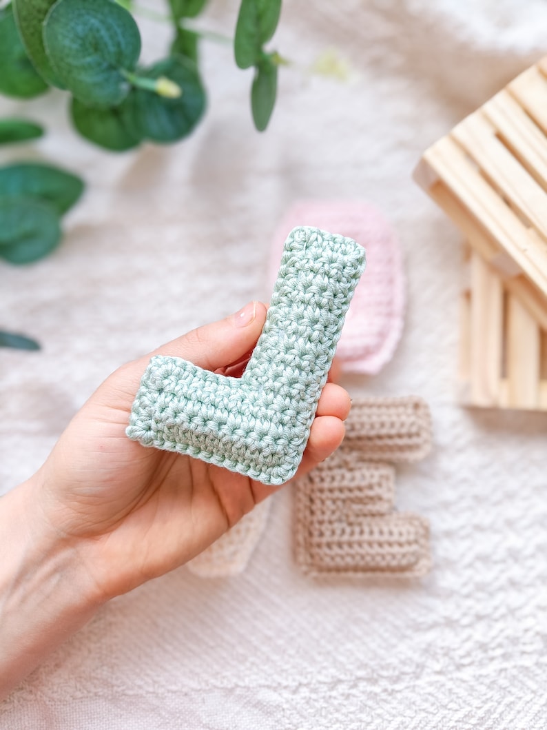 Uppercase Letters - Crochet Pattern