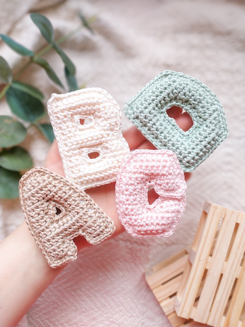 Uppercase Letters - Crochet Pattern