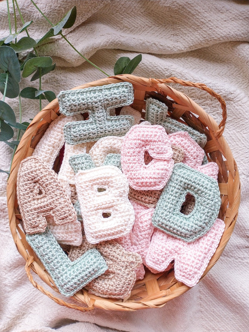 Uppercase Letters - Crochet Pattern