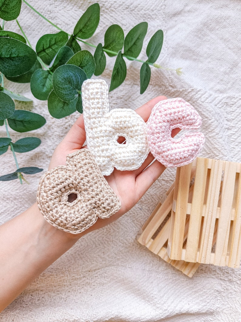 Lowercase Letters - Crochet Pattern
