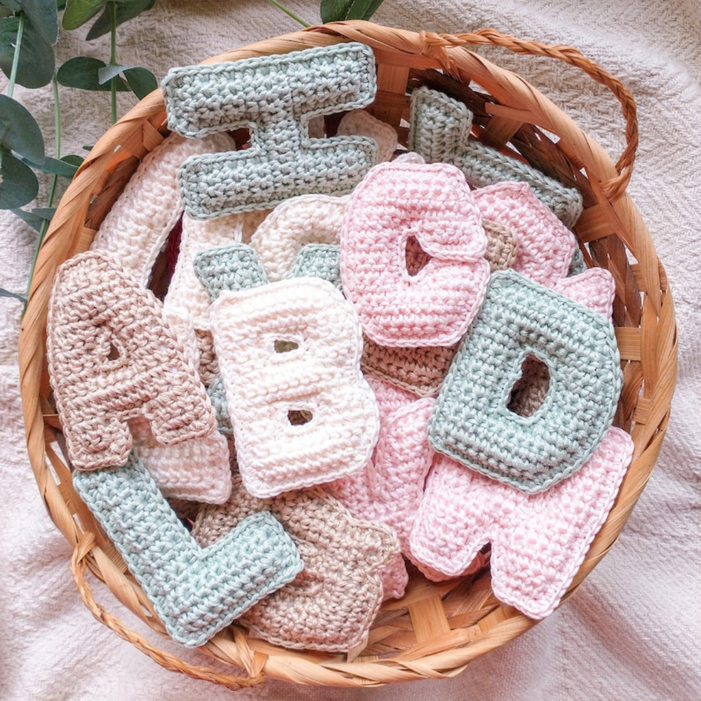 Uppercase Letters - Crochet Pattern